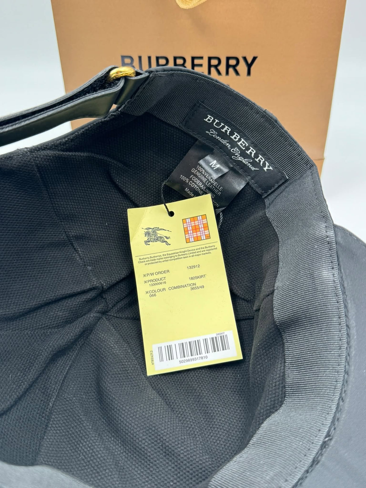 Casquette Burberry