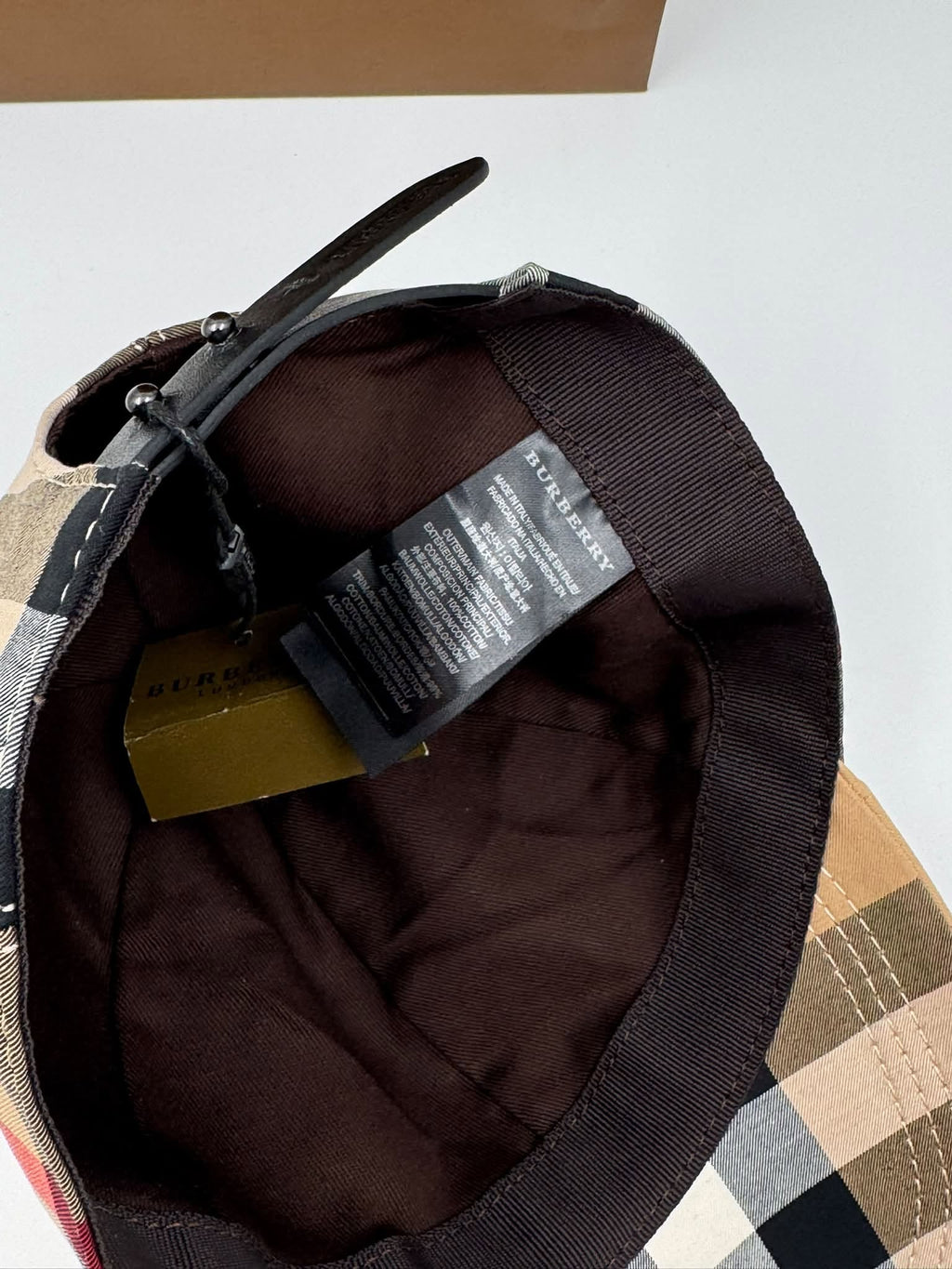 Casquette Burberry