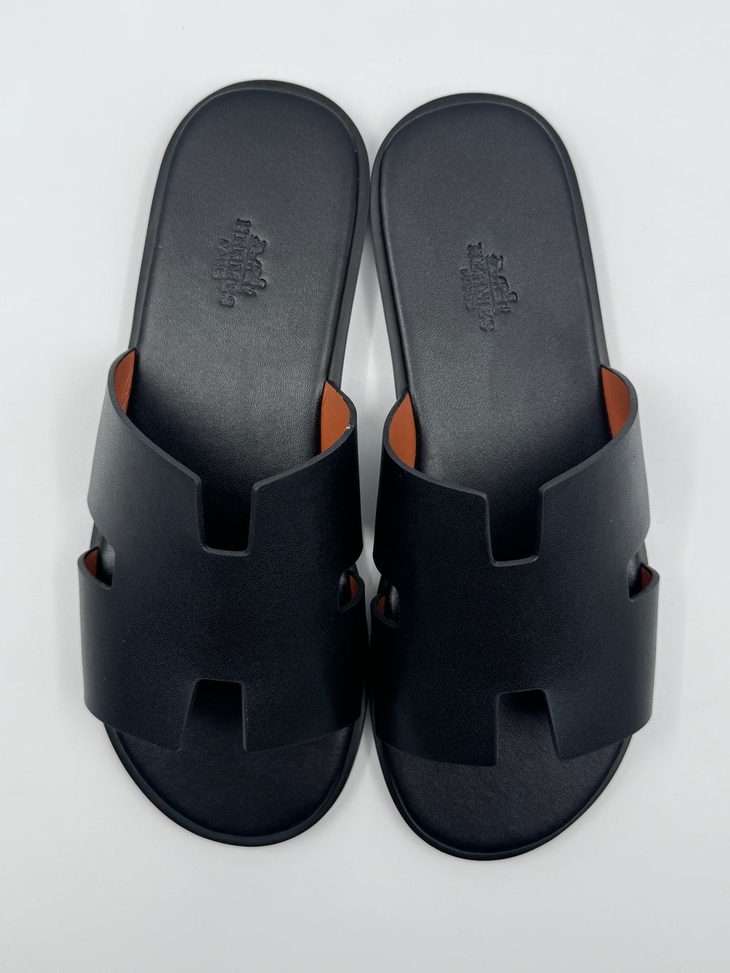 Claquette Hermes En Cuir