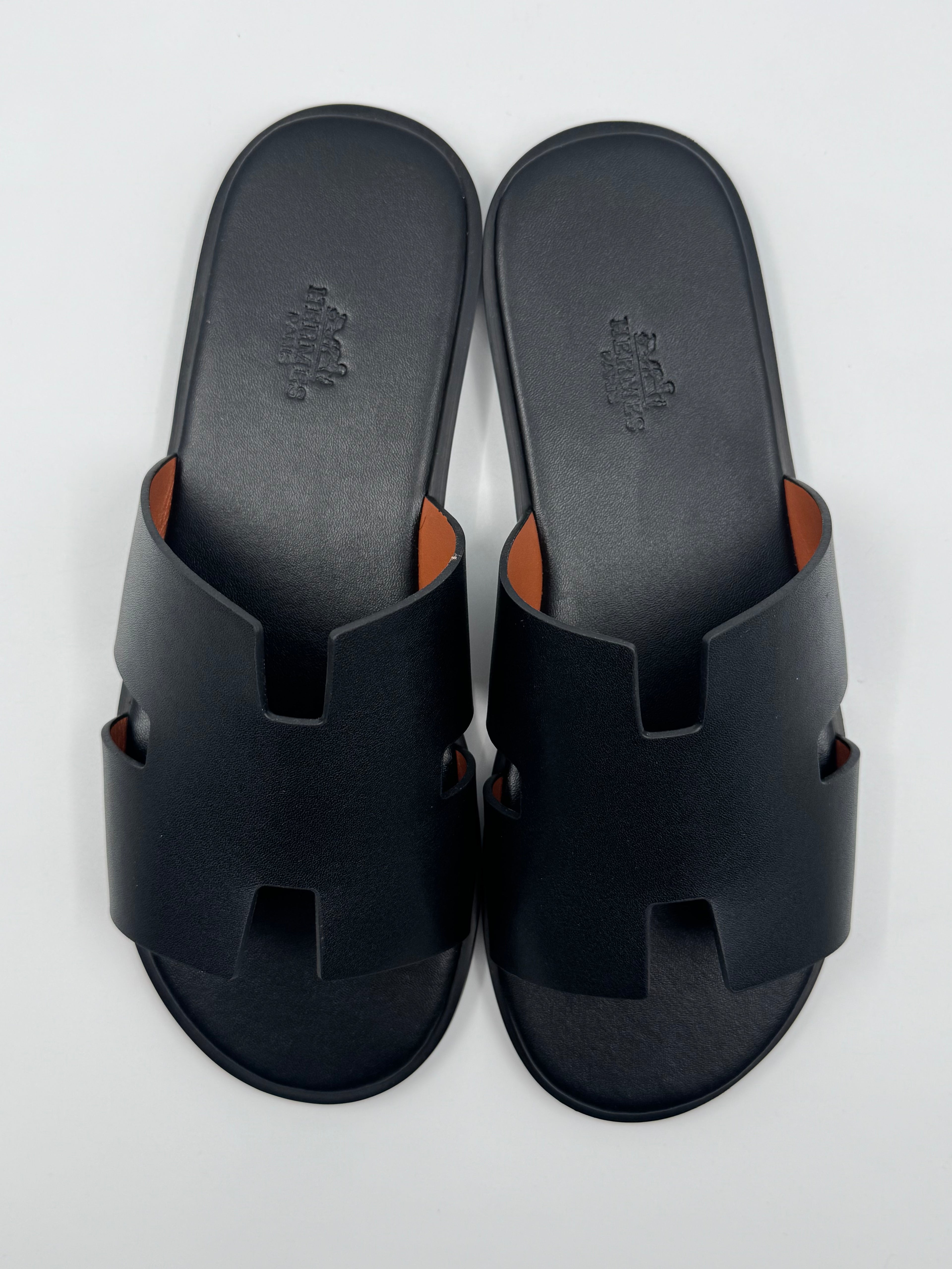 Claquette Hermes En Cuir