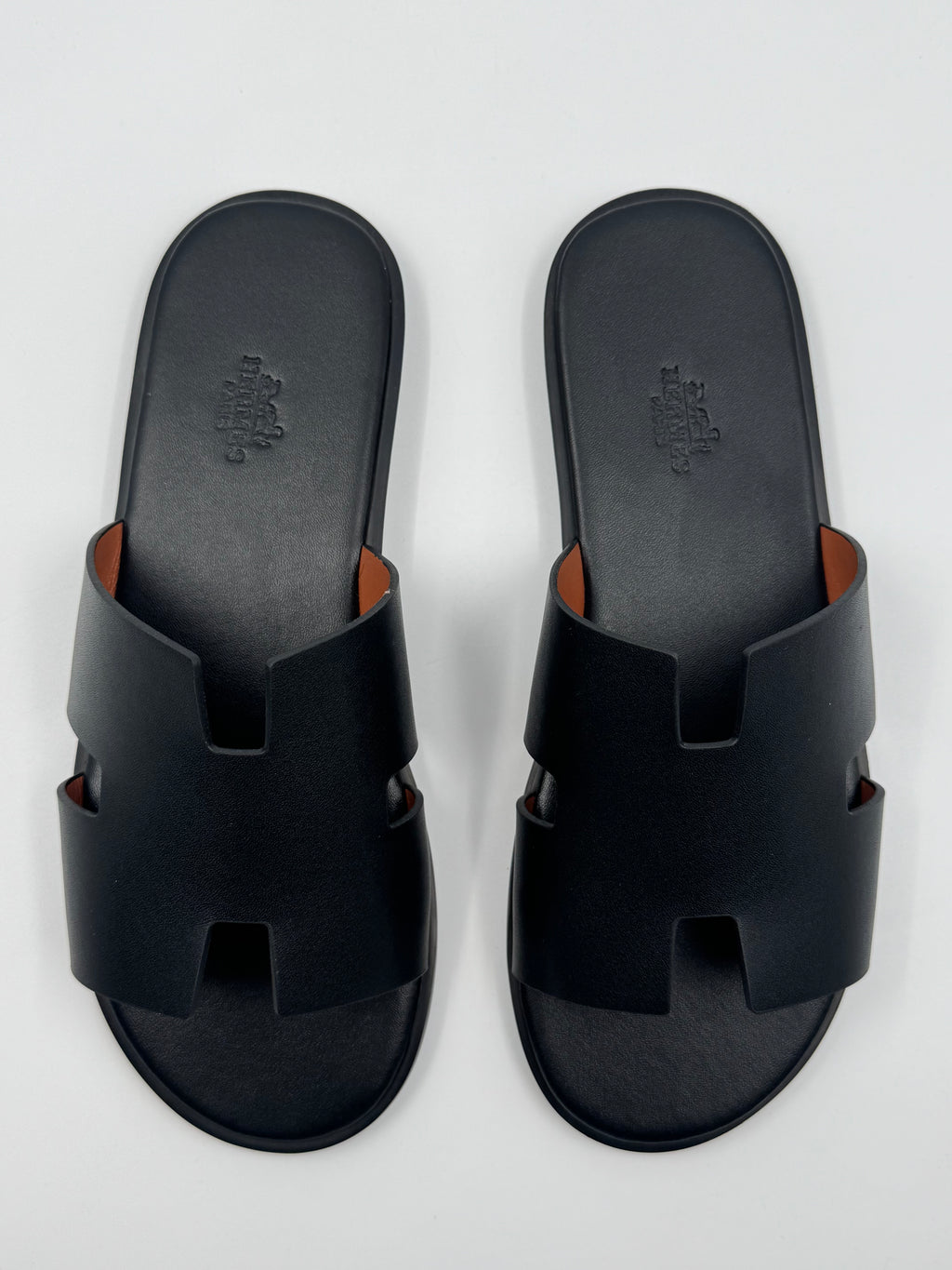 Claquette Hermes En Cuir