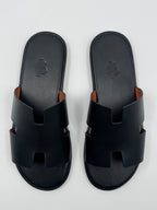 Claquette Hermes En Cuir