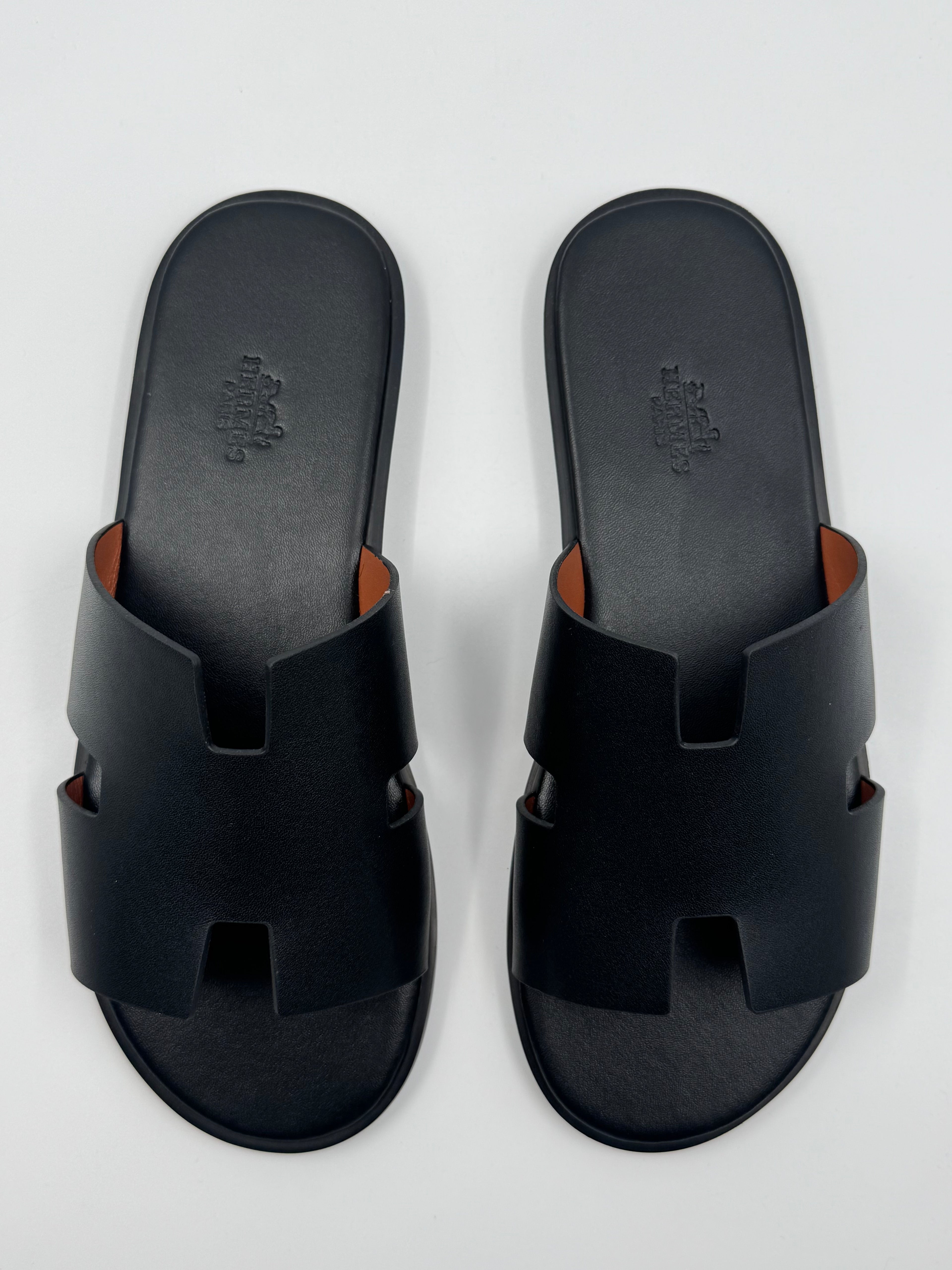 Claquette Hermes En Cuir