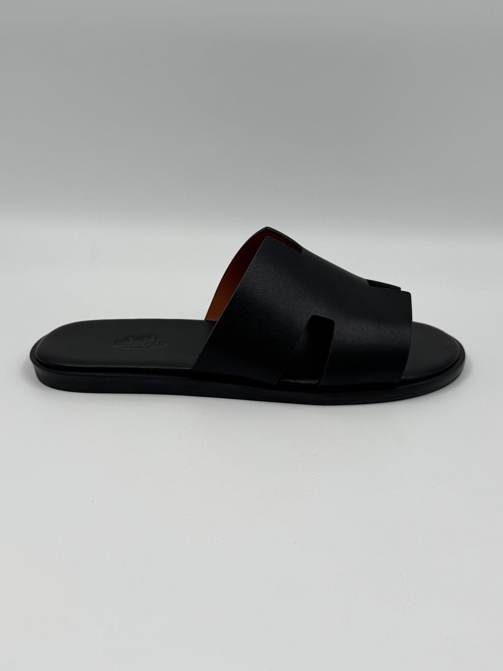 Claquette Hermes En Cuir