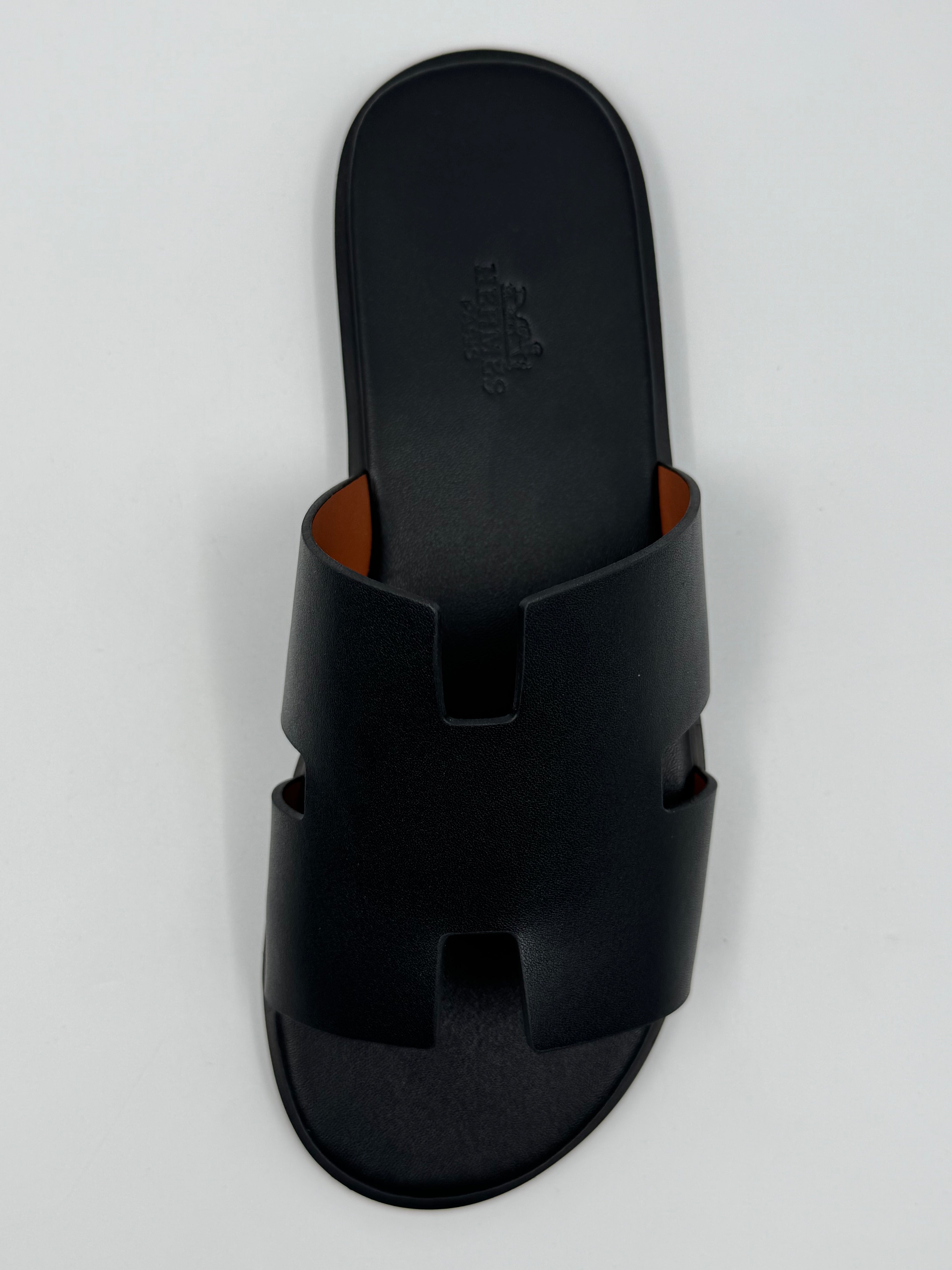 Claquette Hermes En Cuir