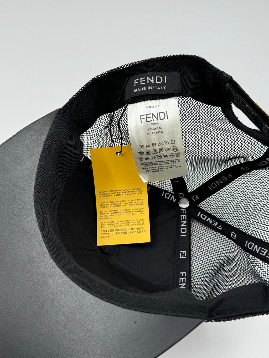 Casquette Fendi
